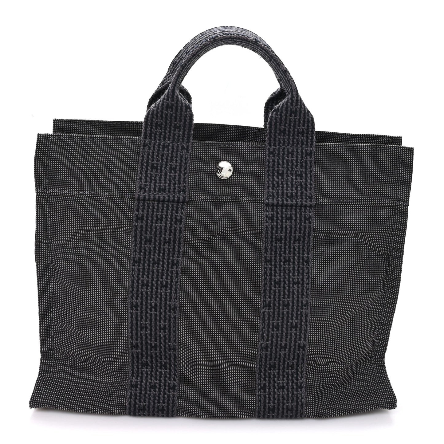 Canvas Herline PM Tote Grey
