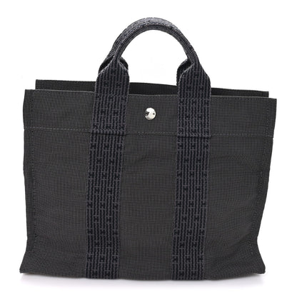 Canvas Herline PM Tote Grey