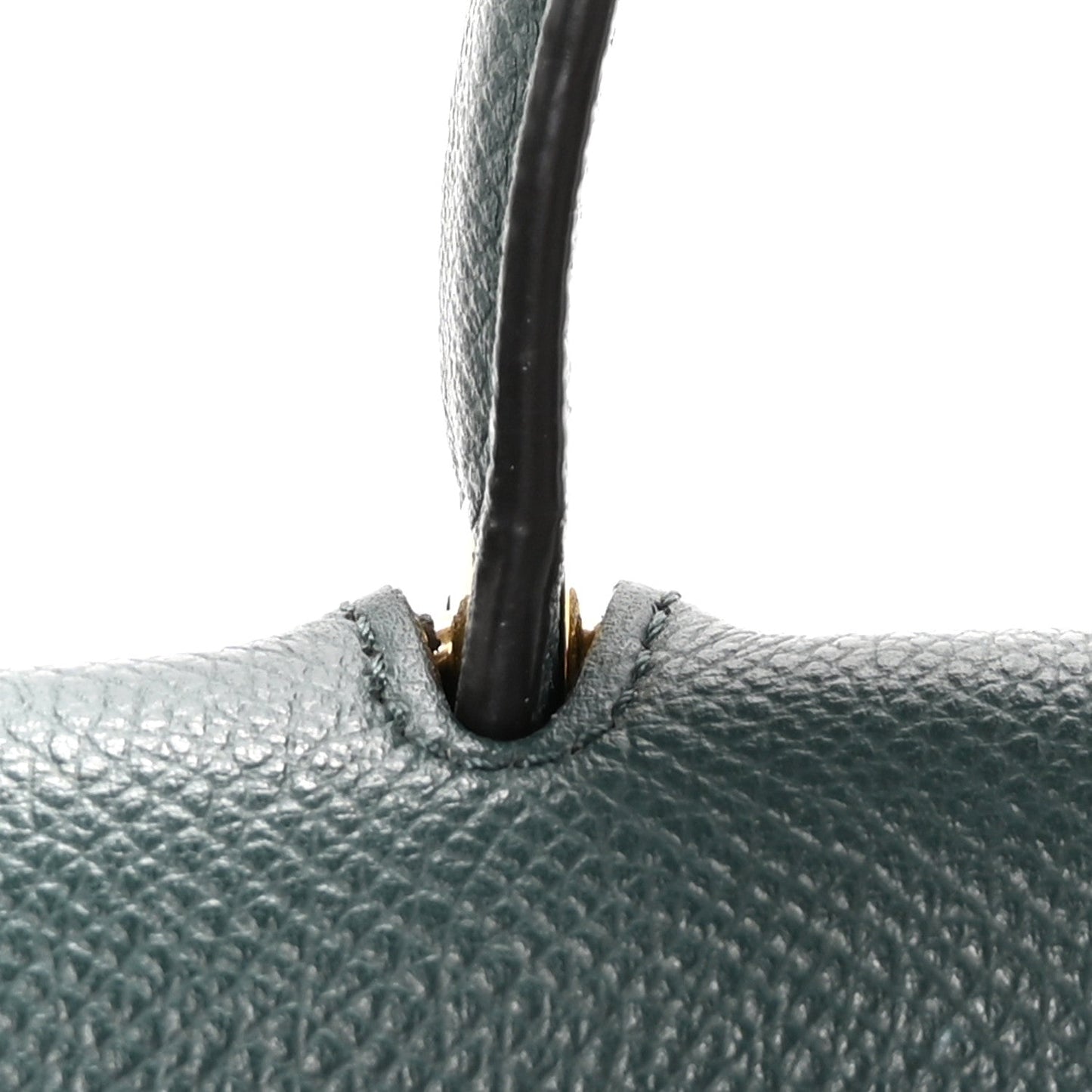 Grained Calfskin Micro Belt Bag Amazone