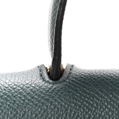 Grained Calfskin Micro Belt Bag Amazone