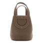 Taurillon Clemence Swift In-The-Loop 18 Bag Etoupe