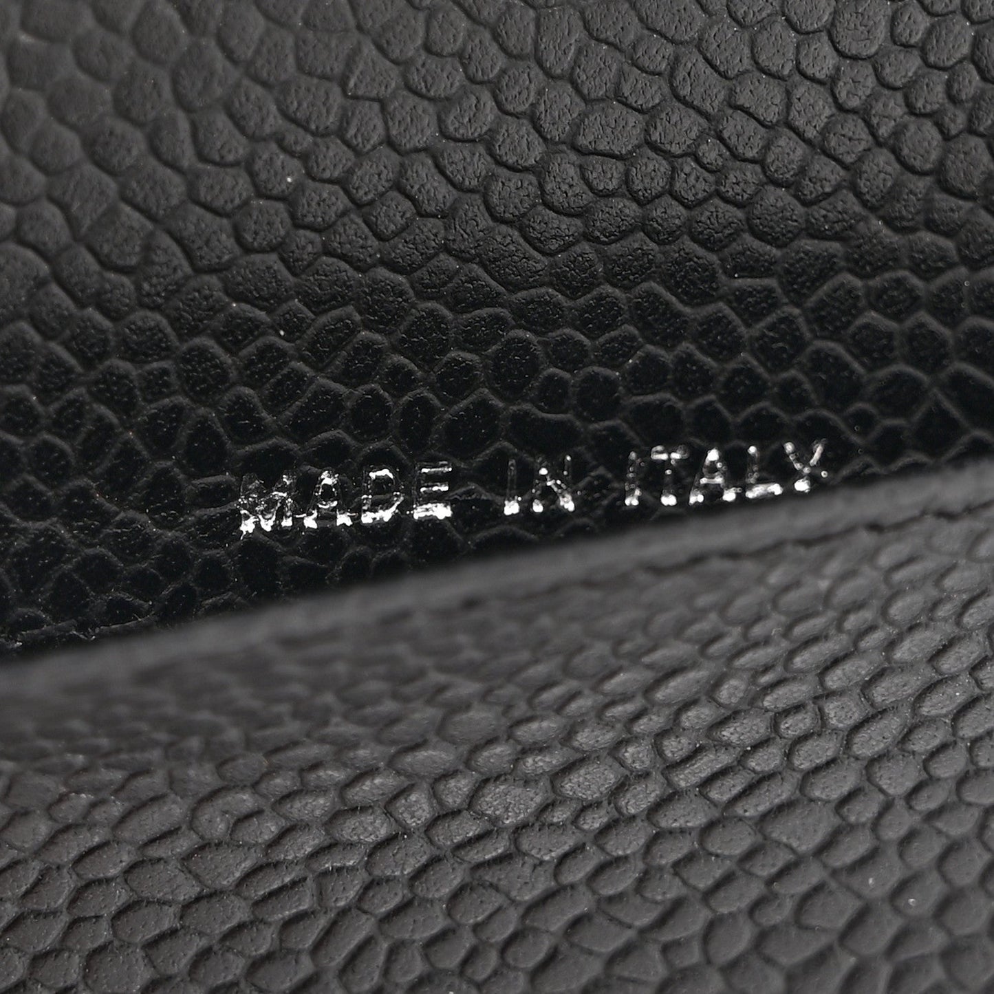 Caviar Quilted Agenda Cover Black