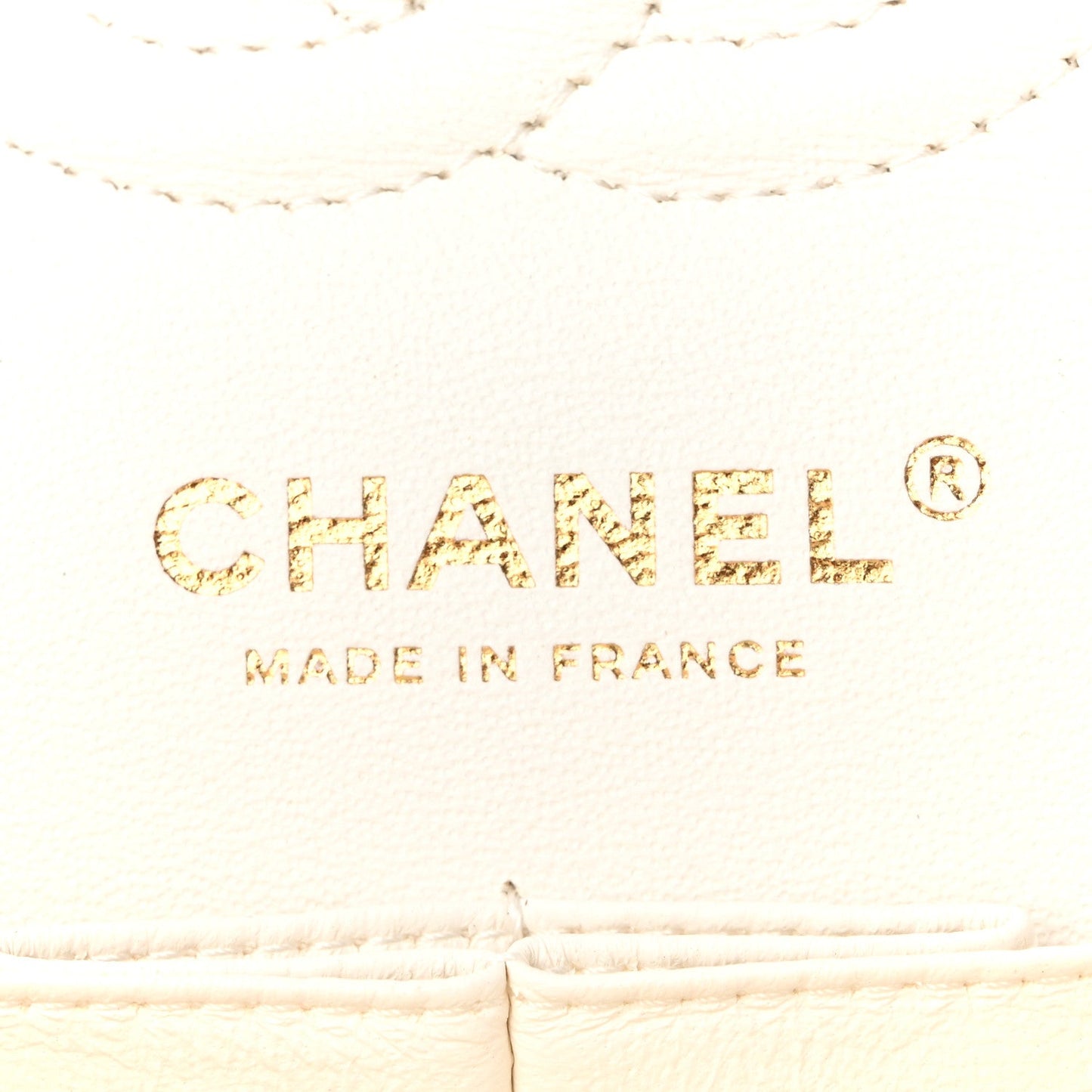 Caviar Quilted Small Double Flap White