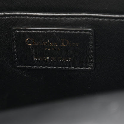 Lambskin Cannage Mini Backpack Black