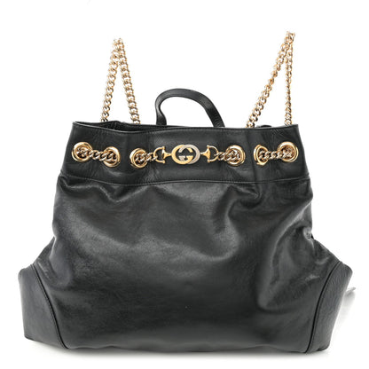 Calfskin Zumi Backpack Black