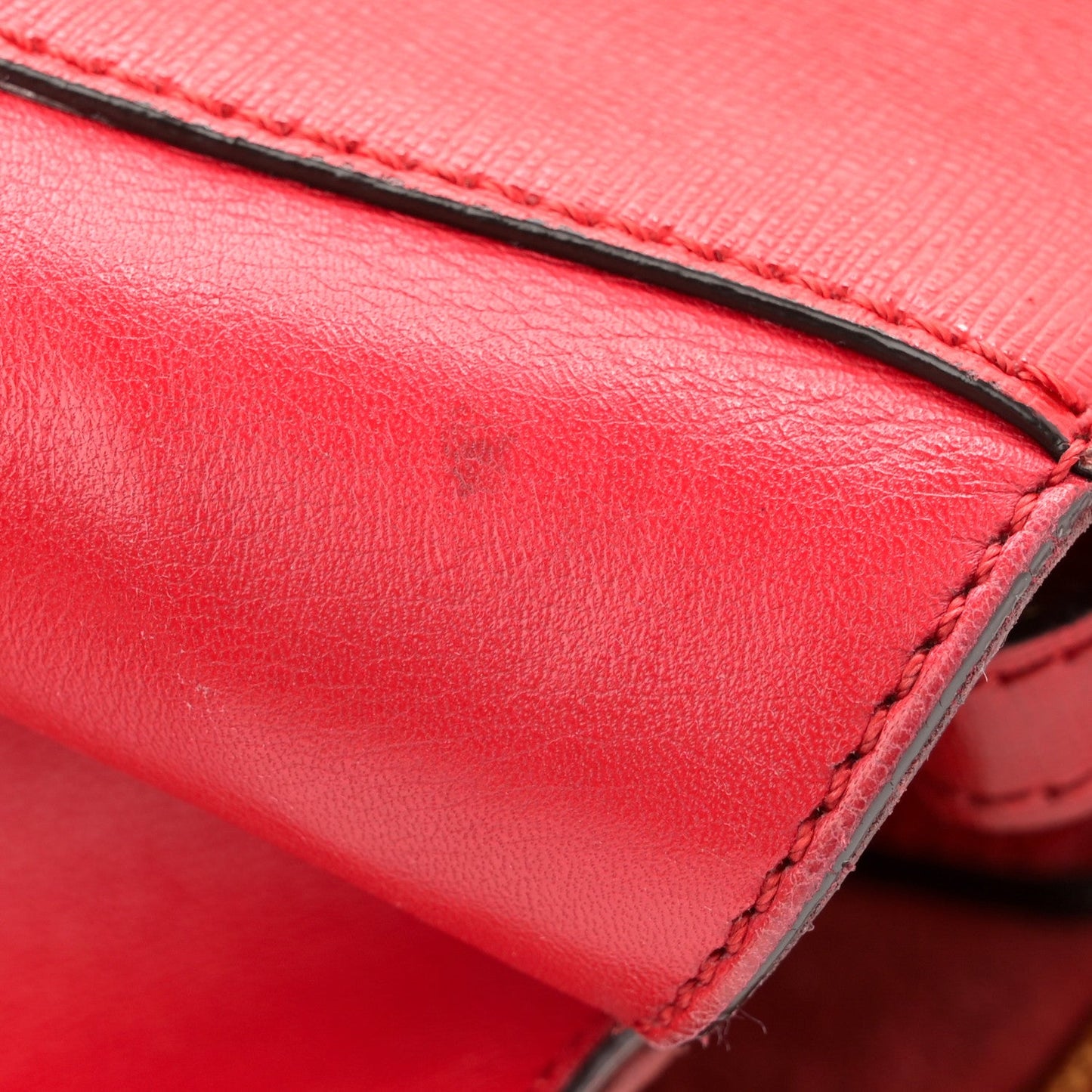 Vitello Elite Flamingo Regular 2Jours Tote Rosso Fiamma