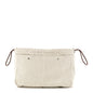 Canvas Barenia Fourbi 25 MM Pouch Naturel Fauve