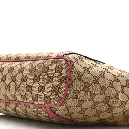 GG Monogram Medium Joy Tote Peonia Flower