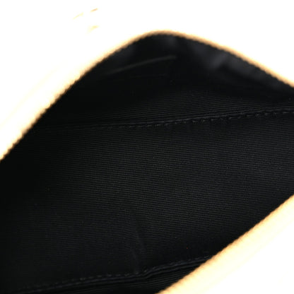 Lambskin Monogram Mini Sade Tube Bag Crema Soft