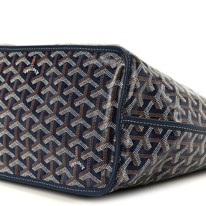 Goyardine Reversible Anjou PM Navy
