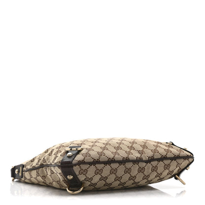 Monogram Abbey Messenger Bag Dark Brown