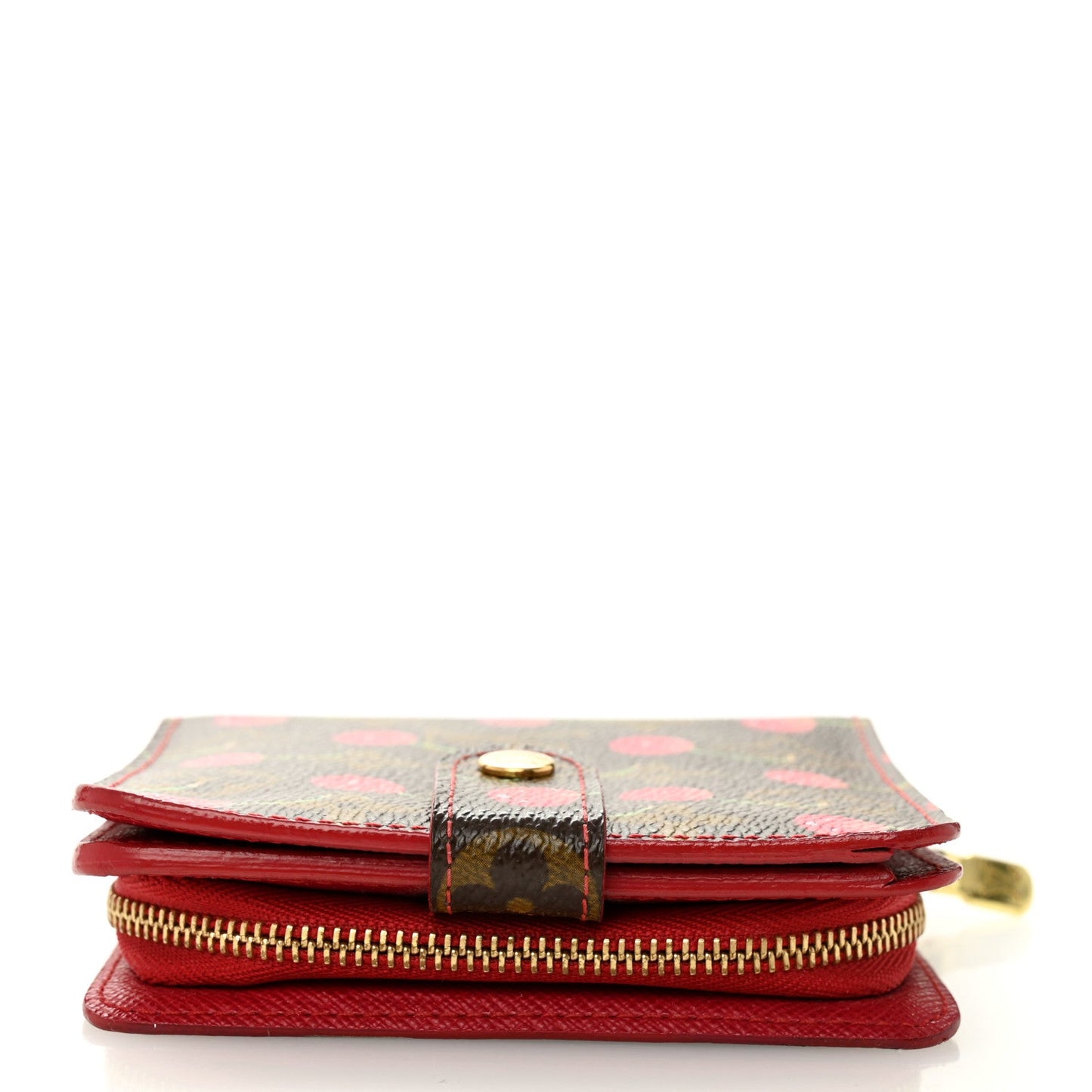 Monogram Cerises Compact Zipped Wallet
