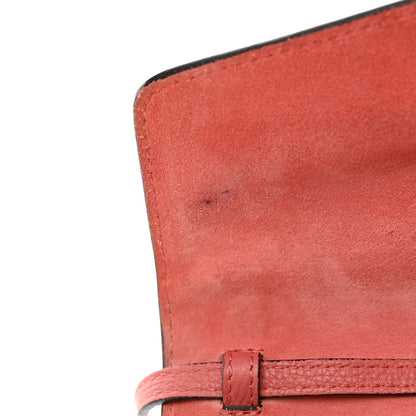 Derby Calfskin House Check Small Macken Crossbody Bag Copper Pink