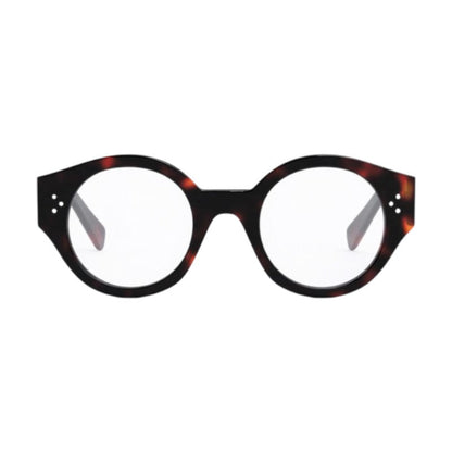 Celine Eyeglasses Rectangle Full Rim, Shiny Black Frame and Clear Demo Lens Lens CL50123I001