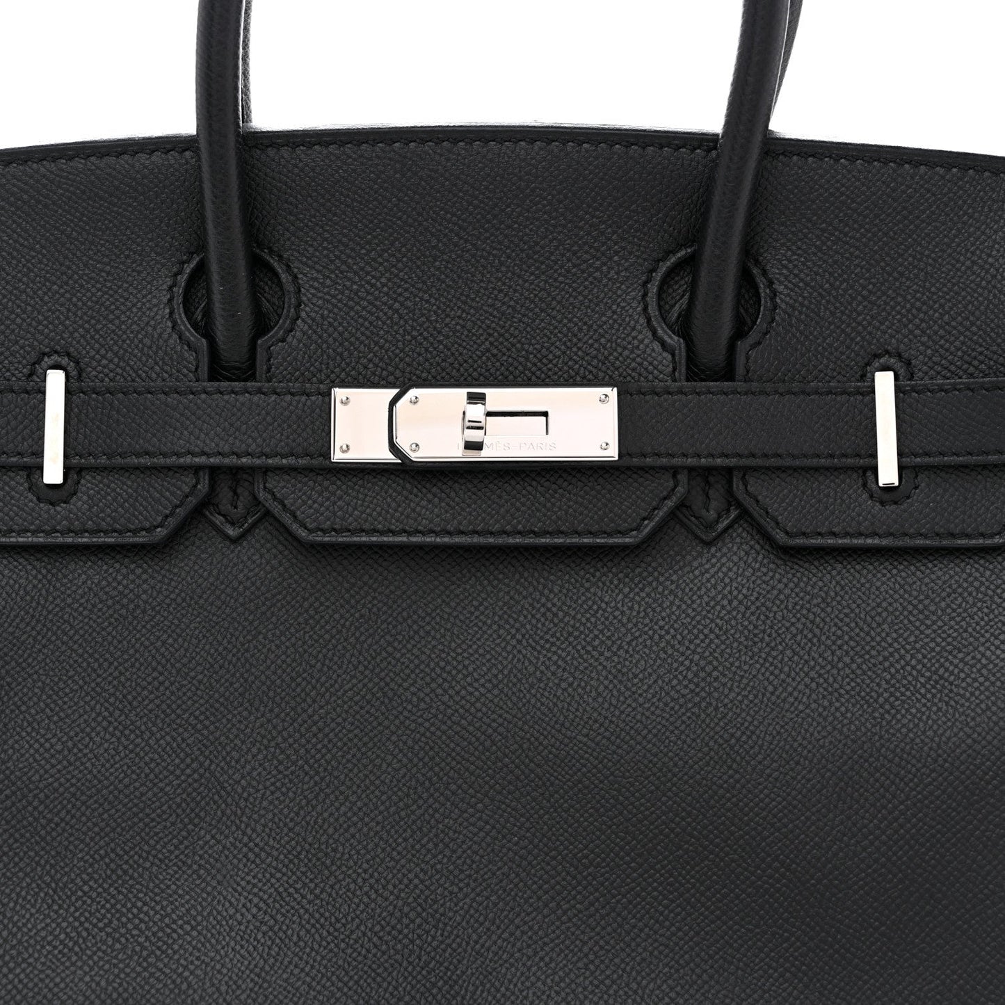 Epsom Birkin 30 Black