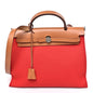 Vache Hunter Toile Herbag Zip 31 PM Rouge Tomate Natural