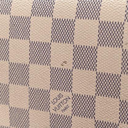 Damier Azur Neo Neverfull MM Rose Ballerine