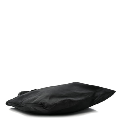 Tessuto Nylon Mini Shopping Tote Black