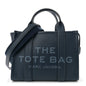Grained Calfskin Small The Tote Bag Blue Sea