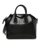 Shiny Lord Calfskin Mini Antigona Black