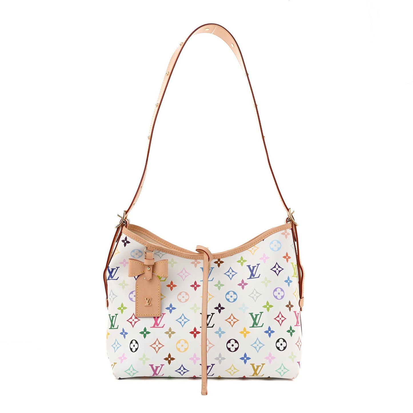 LV X TM Monogram Multicolor CarryAll PM White