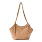 Calfskin Quilted Mini Coco Shopping Bag Brown