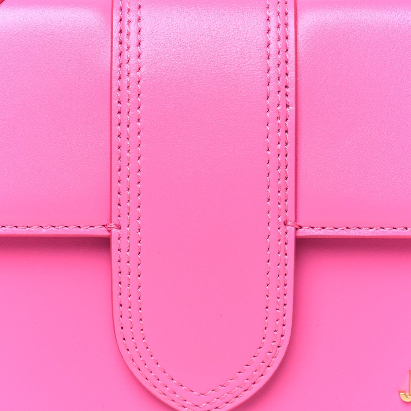 Smooth Calfskin Le Grand Bambino Neon Pink