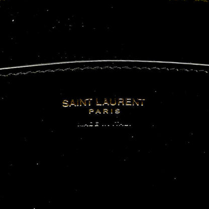 Grained Lambskin Large Cassandre Envelope Pouch Light Musk