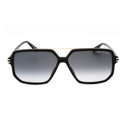 Marc Jacobs Sunglasses Aviator Full Rim, Black Frame and Dark Grey Gradient Lens MARC417/S08079O
