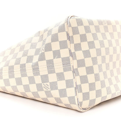 Damier Azur Neo Neverfull GM Rose Ballerine