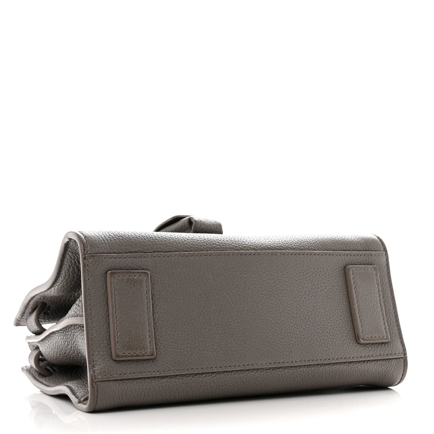 Grained Calfskin Nano Supple Sac De Jour Fog