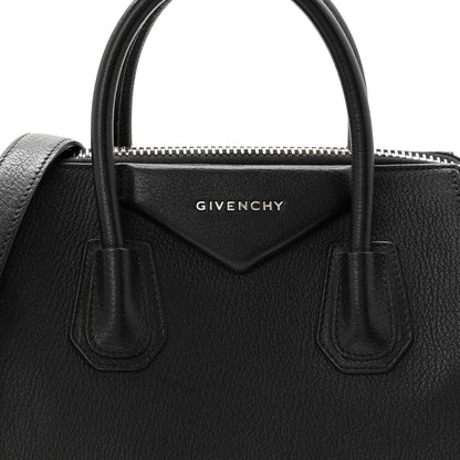 Sugar Goatskin Small Antigona Black