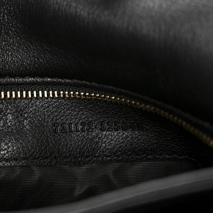 Roxy Calfskin Web Mini Blondie Shoulder Bag Blondie Black