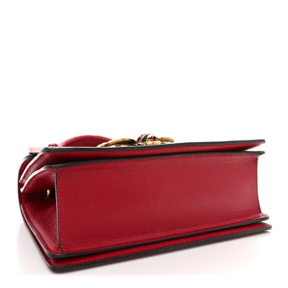 GG Supreme Monogram Small Queen Margaret Top Handle Bag Red