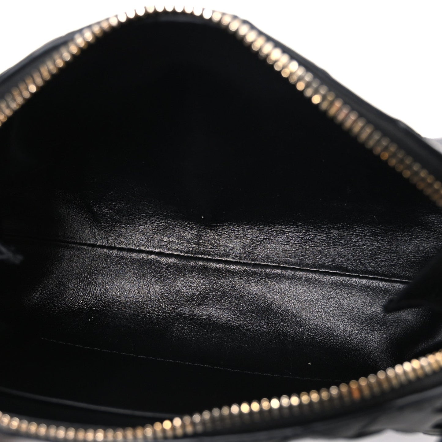 Nappa Intrecciato Concert Pouch Black