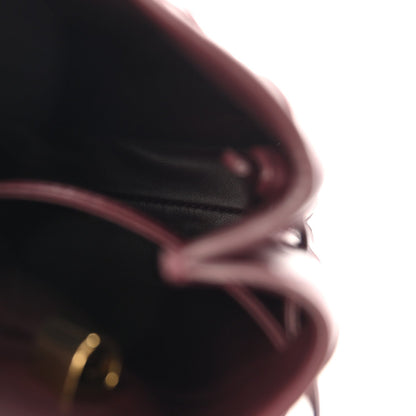 Nappa Intrecciato Andiamo Phone Pouch Barolo