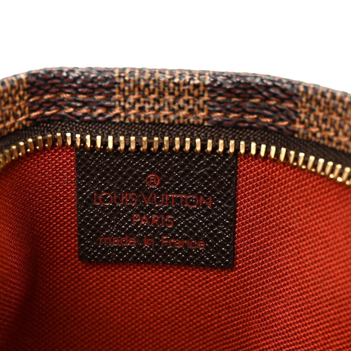 Damier Ebene Trousse Make Up Bag Pochette