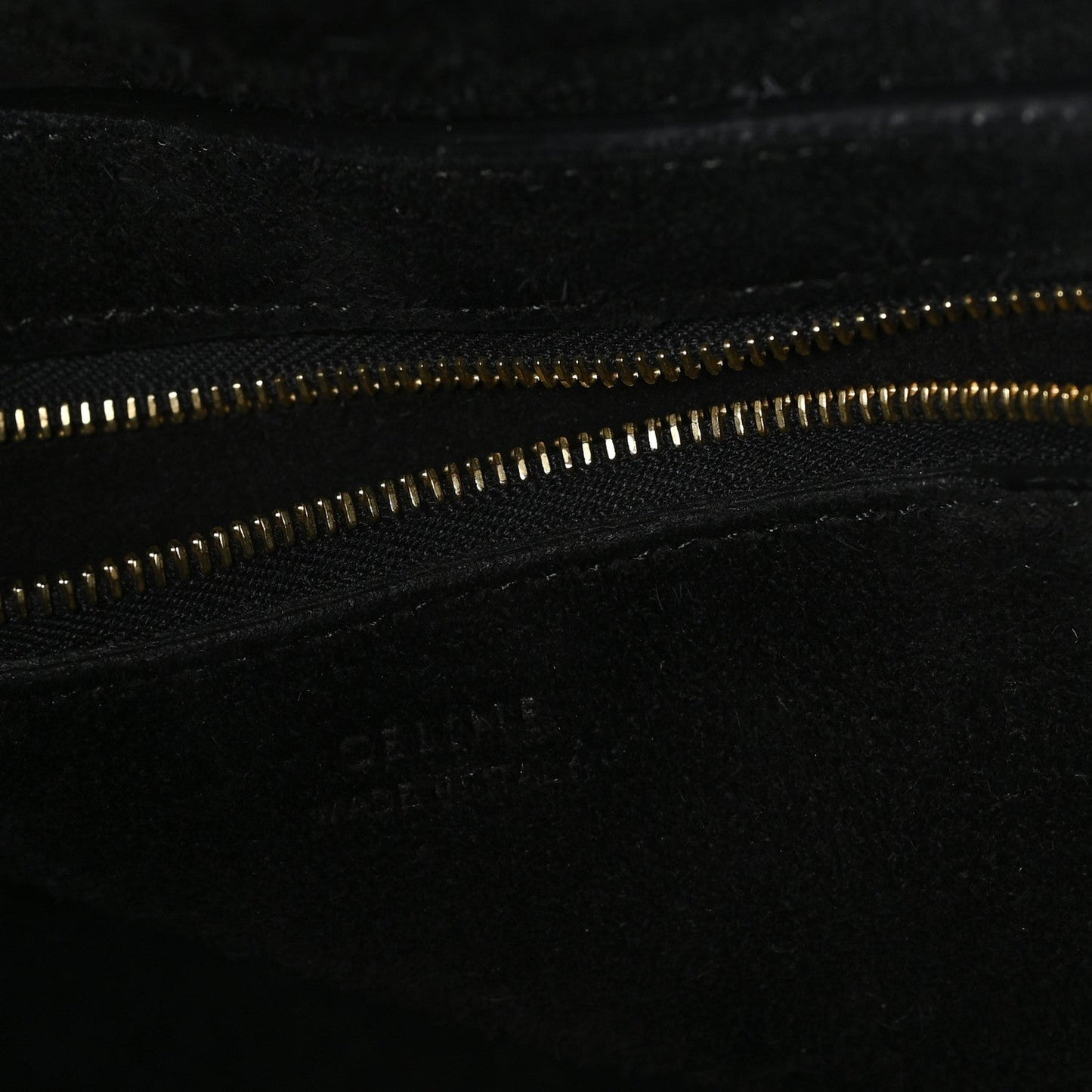 Soft Grained Calfskin Sangle Bucket Bag Black