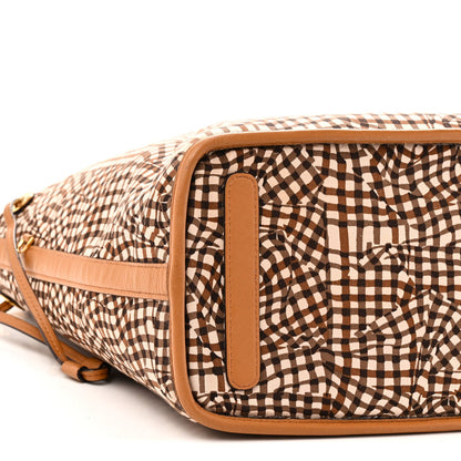 Visetos Medium Liz Reversible Shopper Tote Cognac
