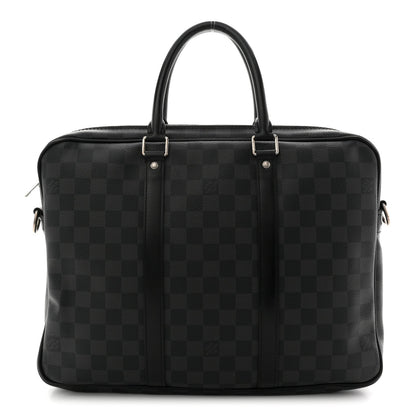 Damier Graphite Porte Documents Voyage PM