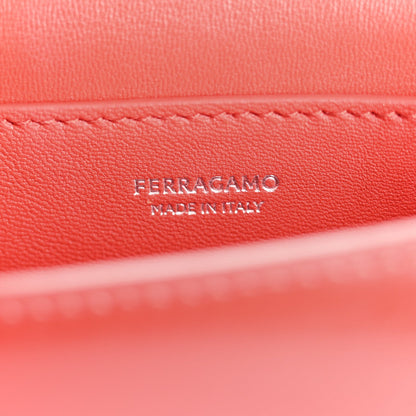 Dappled Calfskin XS Fiamma Crossbody Flame Red