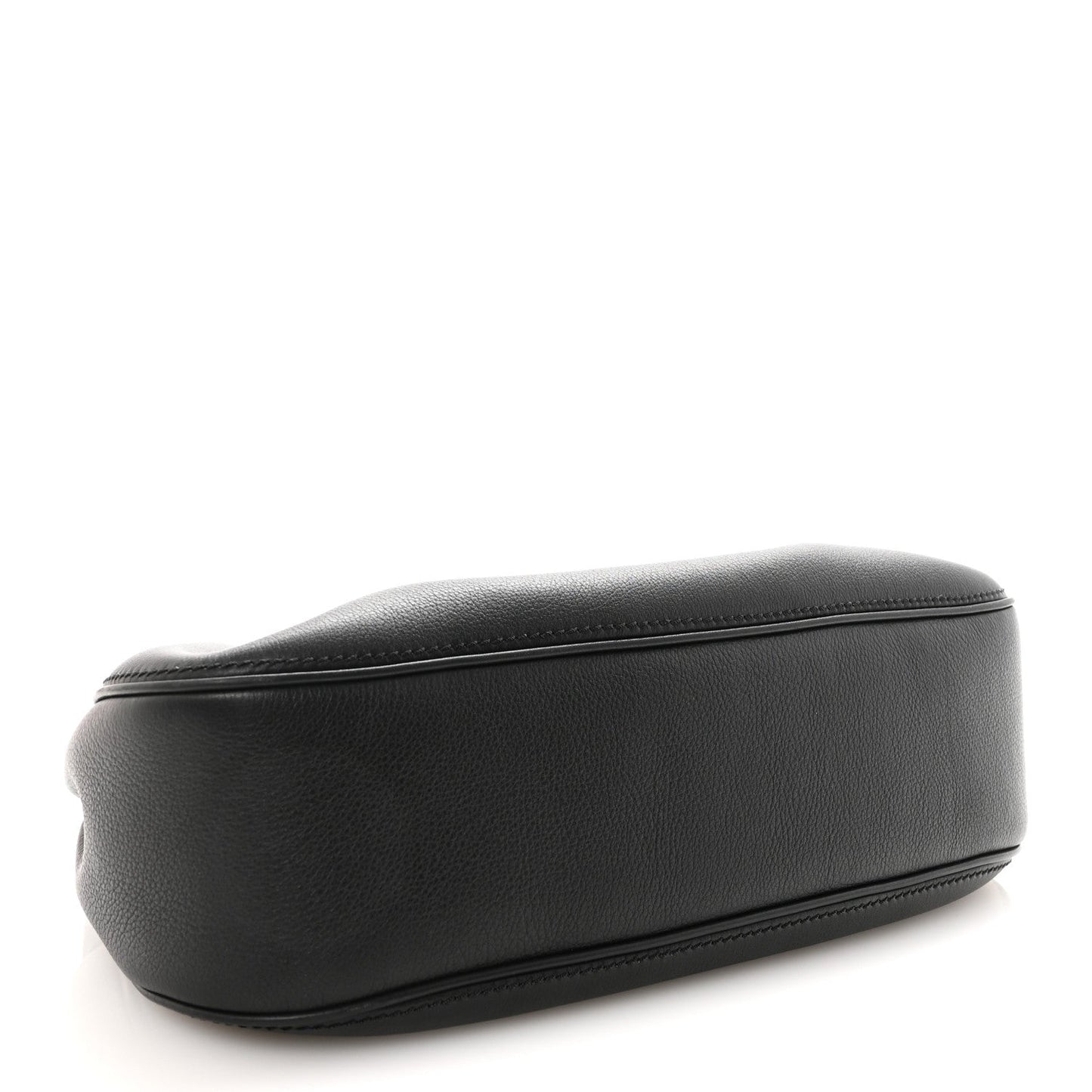 Supple Grained Calfskin Medium Polly Black