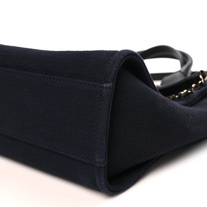 Mixed Fibers Small Deauville Tote Black