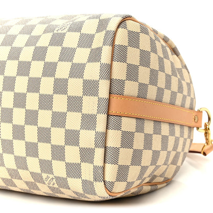 Damier Azur Speedy Bandouliere 30