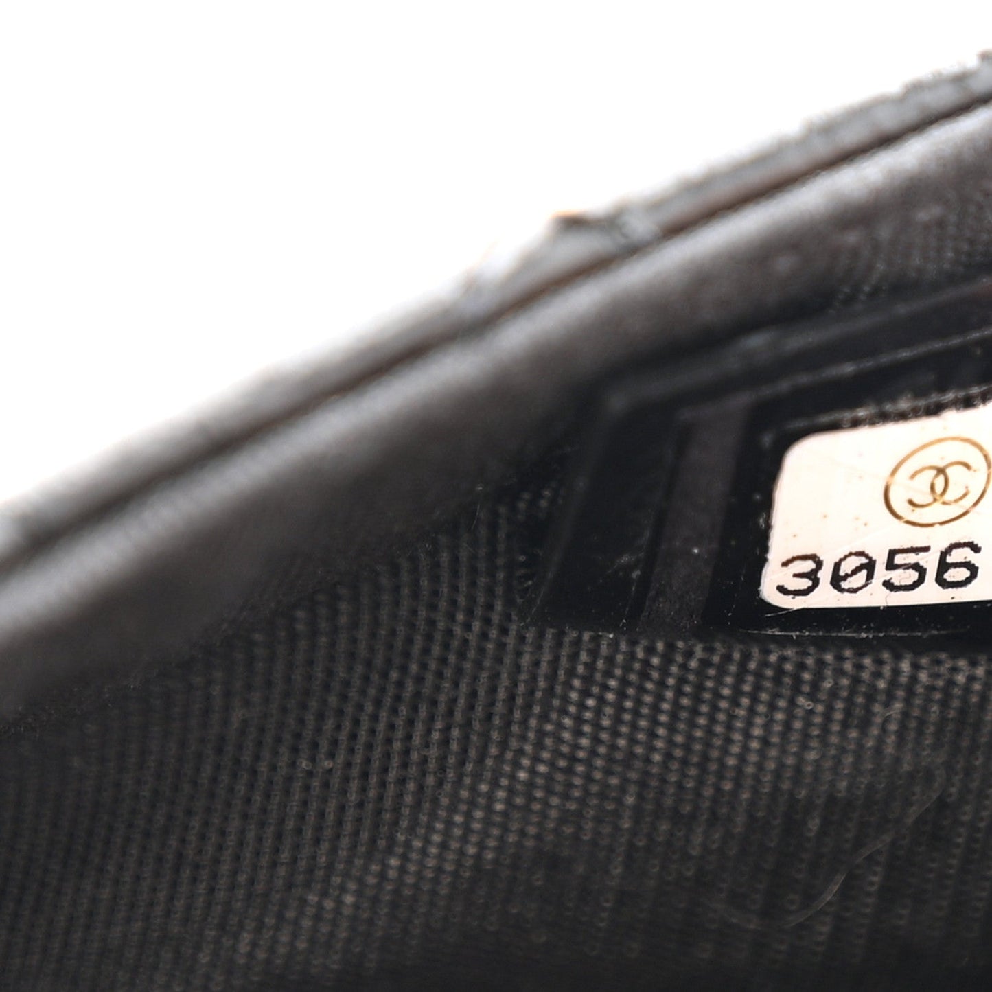 Shiny Aged Calfskin Quilted Waist Belt Bag Black