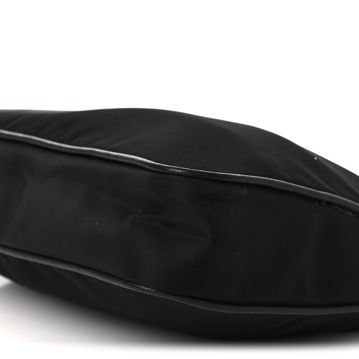 Tessuto Nylon Saffiano Crossbody Bag Black
