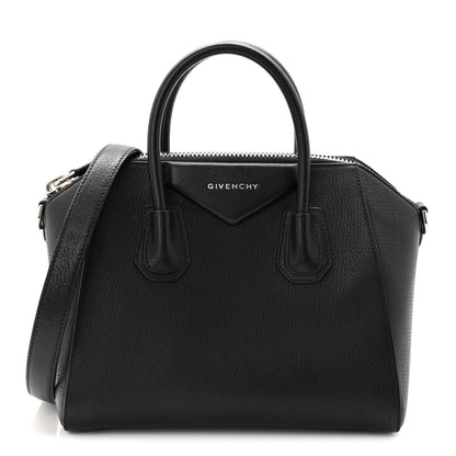 Sugar Goatskin Small Antigona Black