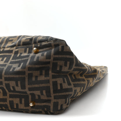Zucca Top Handle Tote Tobacco