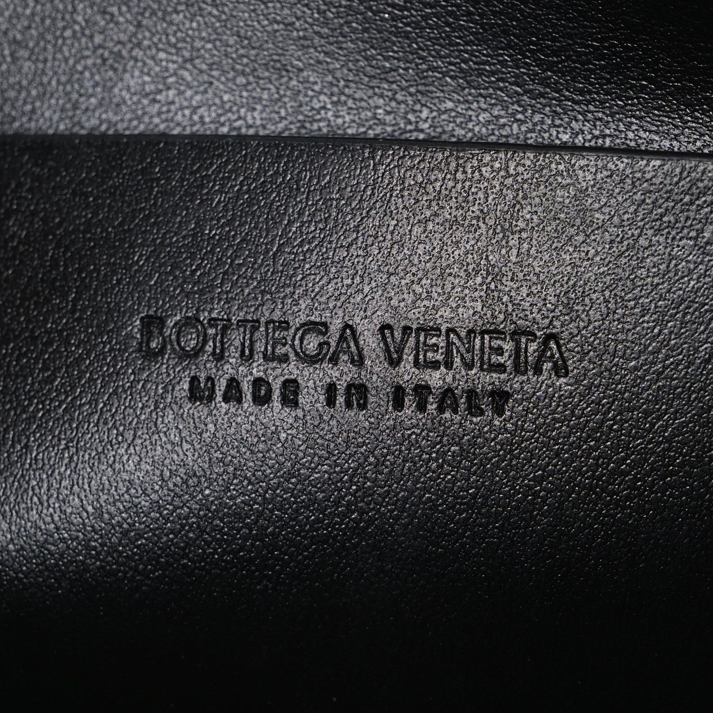 Nappa Intrecciato Concert Pouch Black