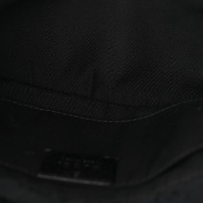 Monogram Web Belt Pouch Bag Black
